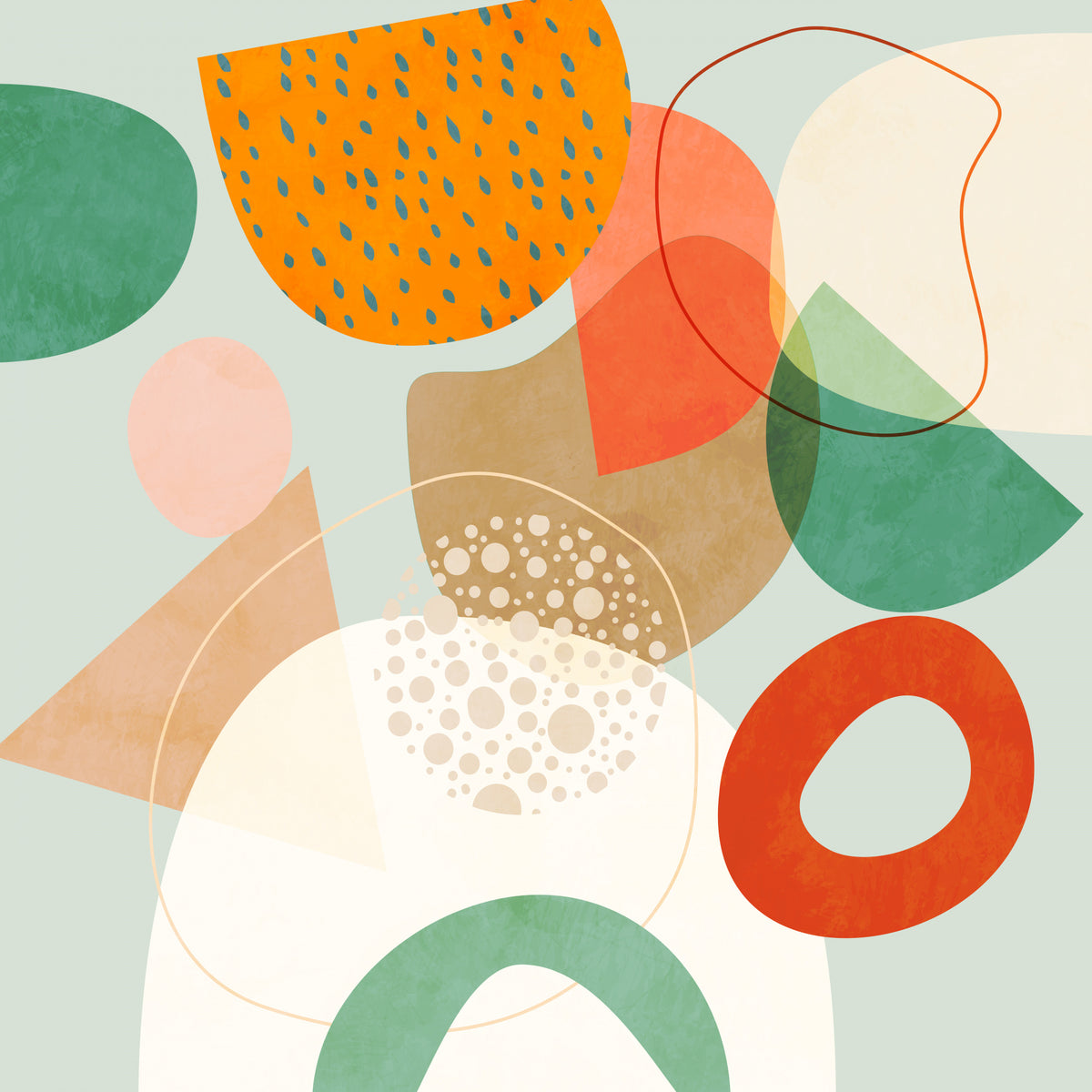 Shapes Play New4 Poster och Canvastavla
