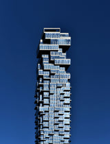 Blue on Blue - Manhattan New York Poster och Canvastavla