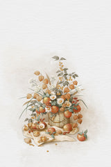 Flowers and Apples Poster och Canvastavla