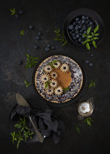 Blueberry frangipane tart Poster och Canvastavla