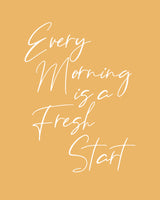 Fresh Start Poster och Canvastavla