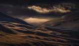 First snow for the wavy mountains Poster och Canvastavla