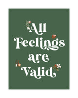 All Feelings Poster och Canvastavla