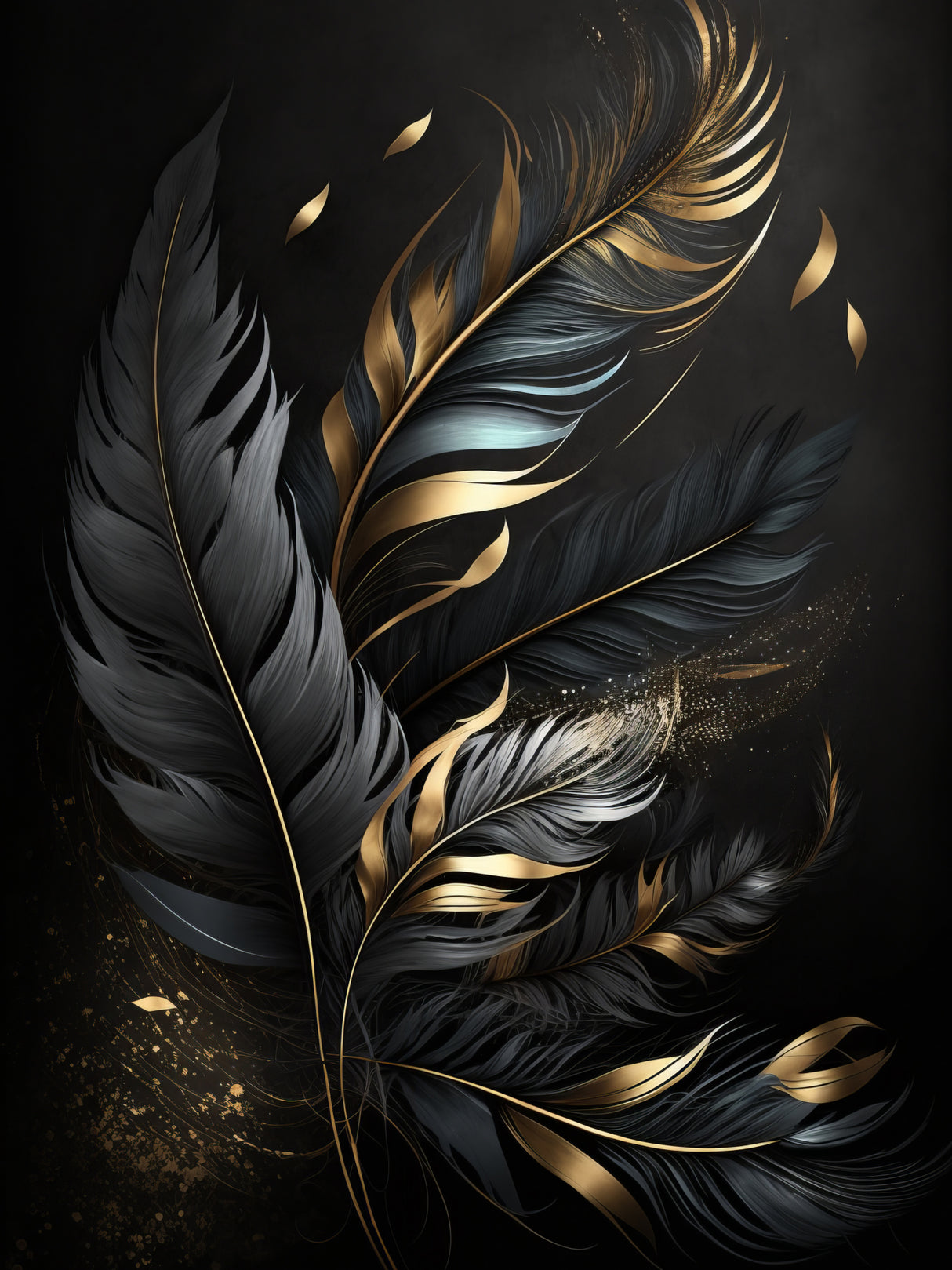 Feather 1 Poster och Canvastavla