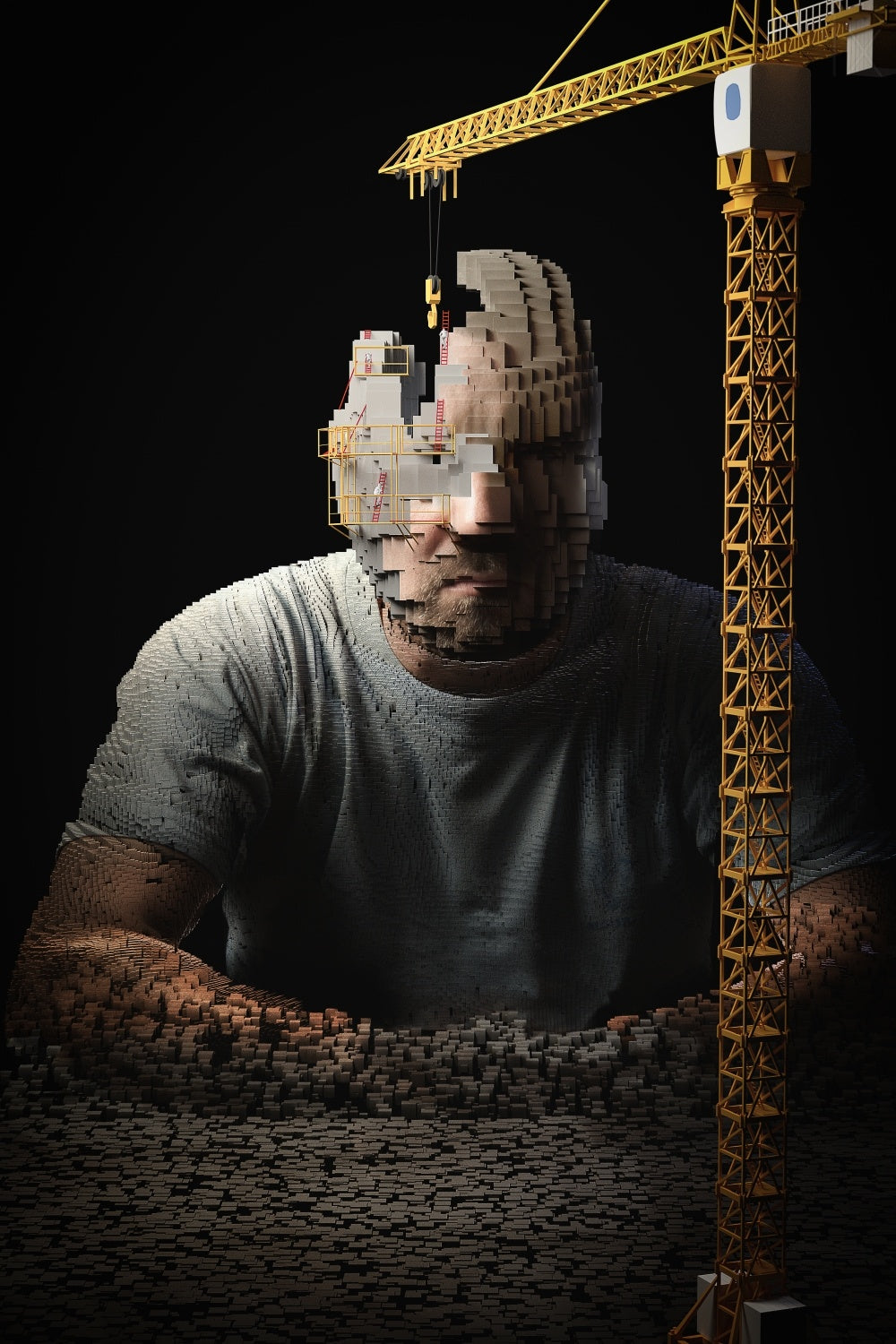 Under construction Poster och Canvastavla