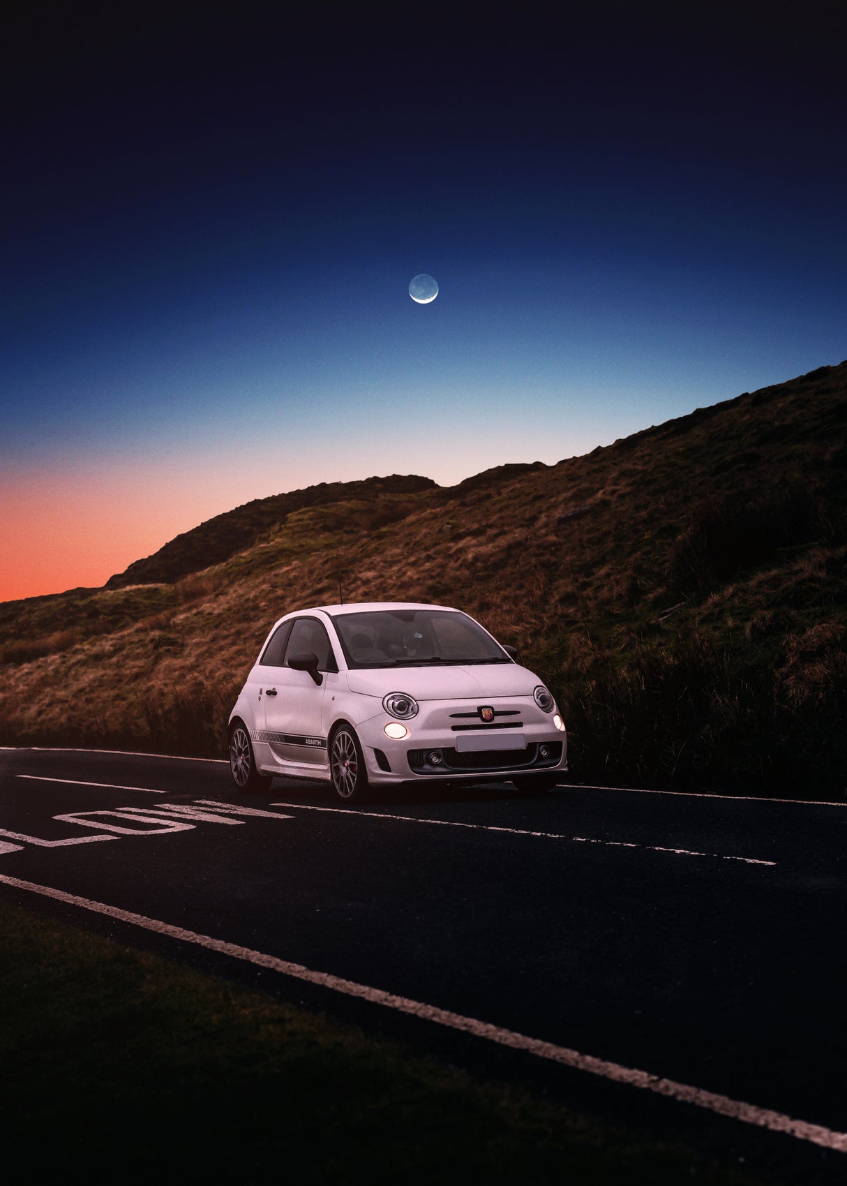 Driving In the Morning Poster och Canvastavla