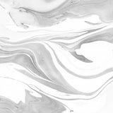 Ink Marbling Black and White 04 Poster och Canvastavla