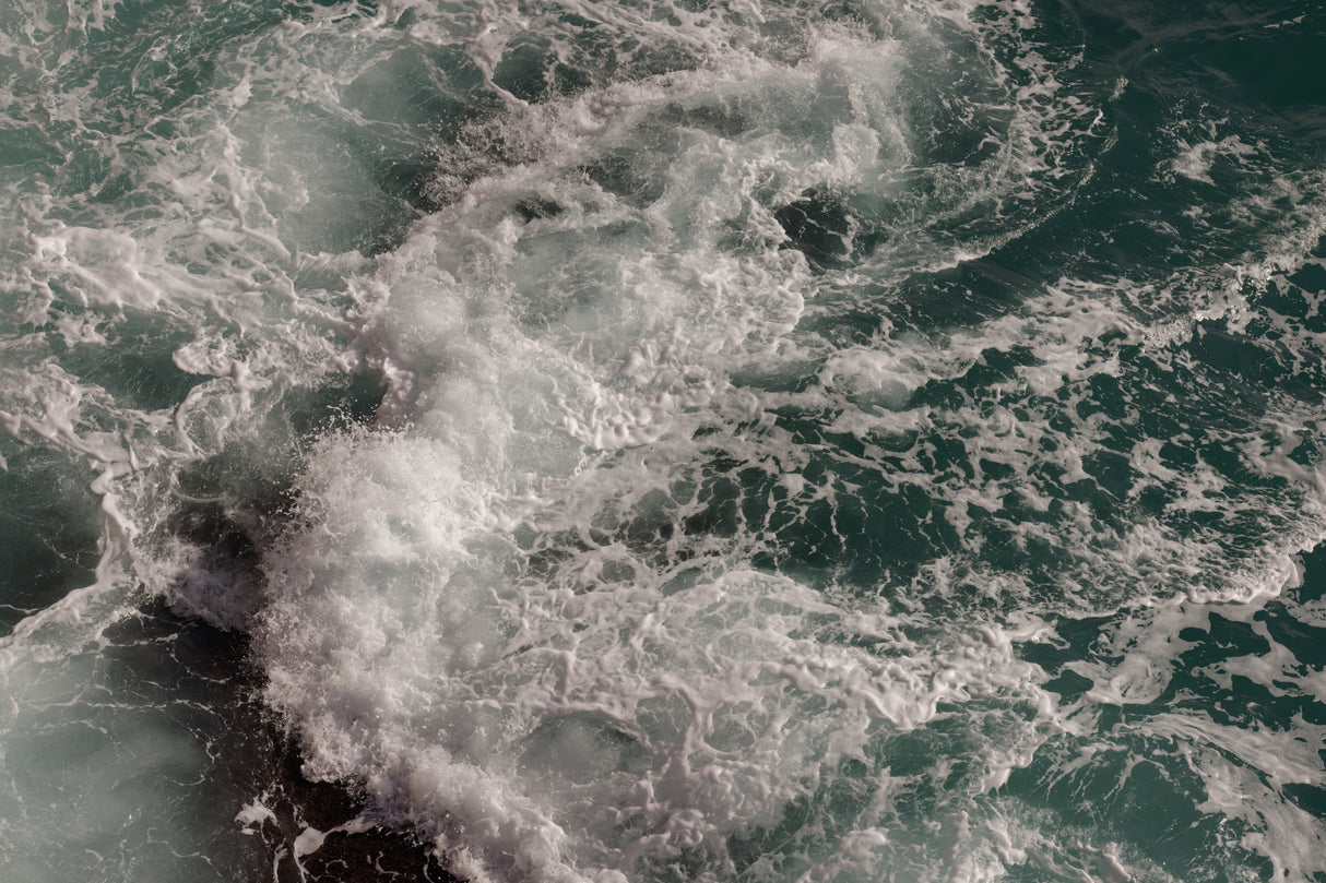 sea waves and rock Poster och Canvastavla
