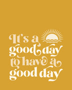 Good Day No1 Poster och Canvastavla