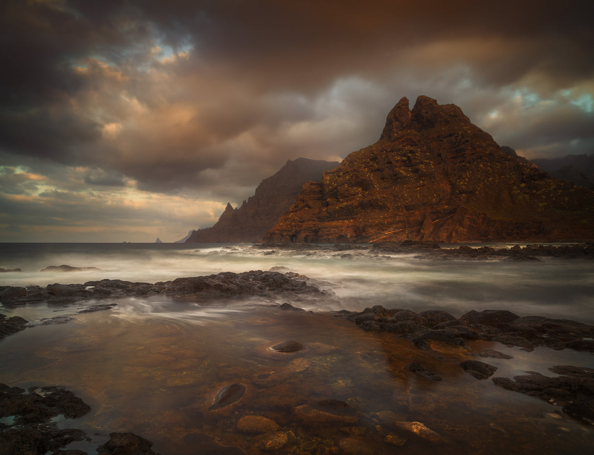 Dramatic sunset 7S8241 Poster och Canvastavla