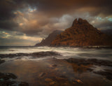 Dramatic sunset 7S8241 Poster och Canvastavla