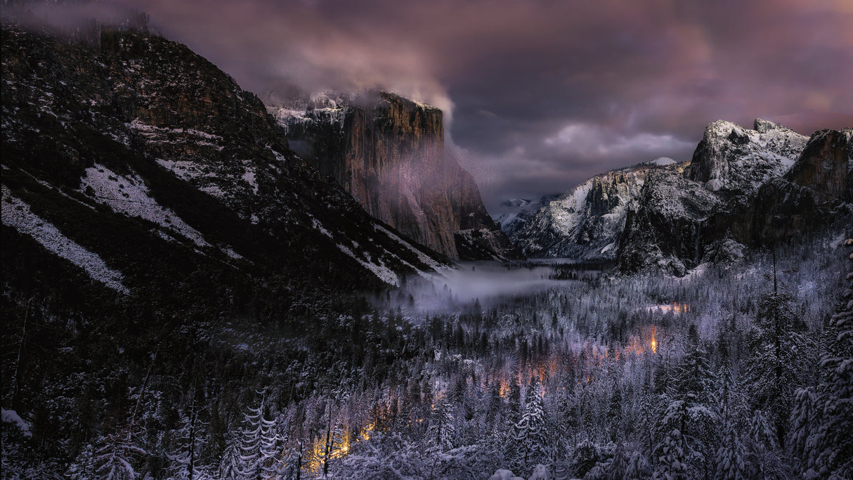 Yosemite View Poster och Canvastavla
