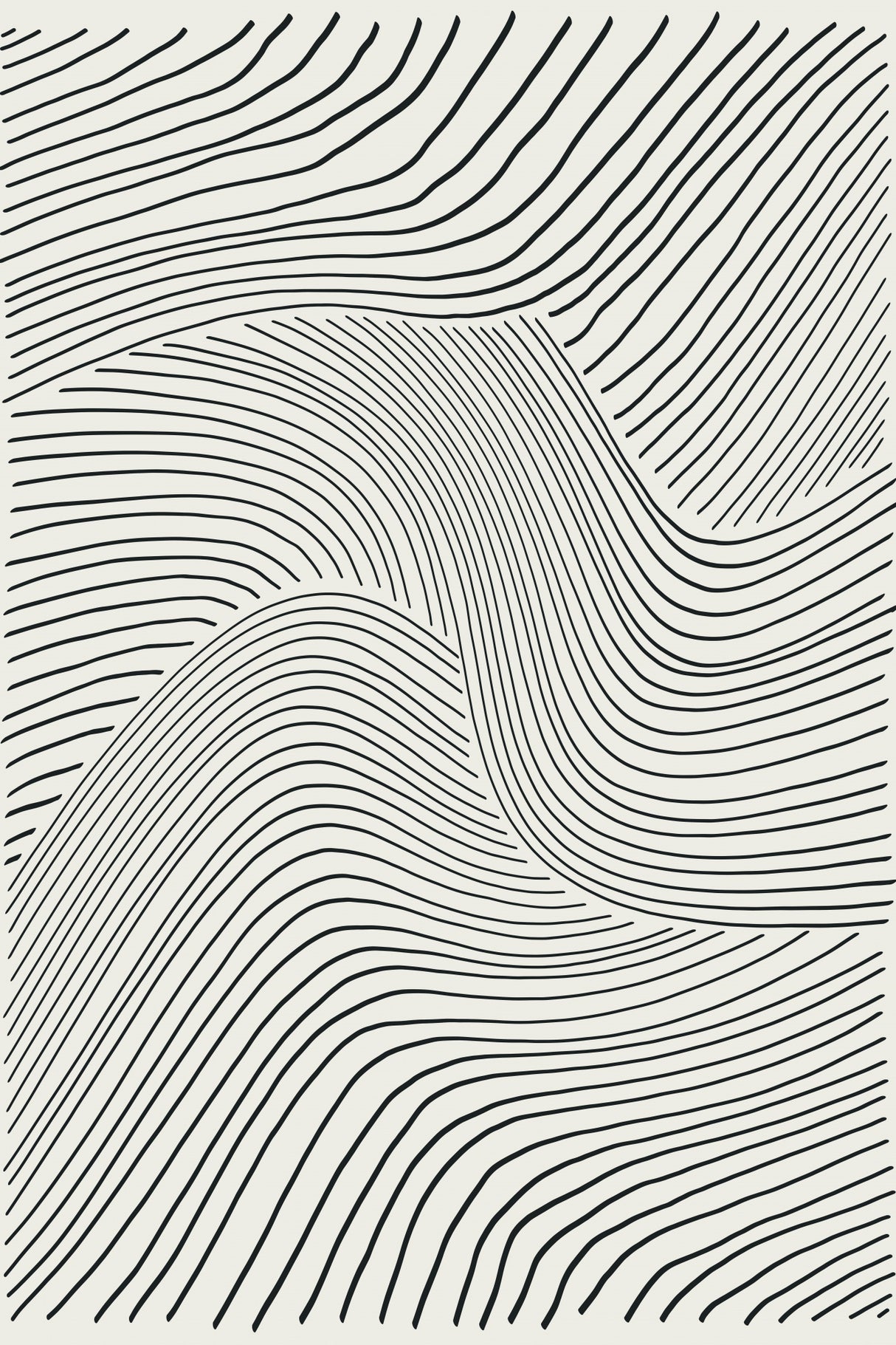 Minimal Lines Set #1 Poster och Canvastavla