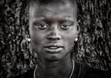 Mundari tribe woman - South Sudan Poster och Canvastavla