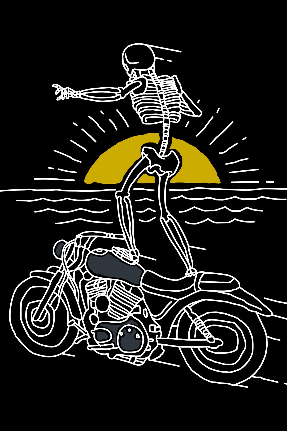 Freedom Rider Poster och Canvastavla