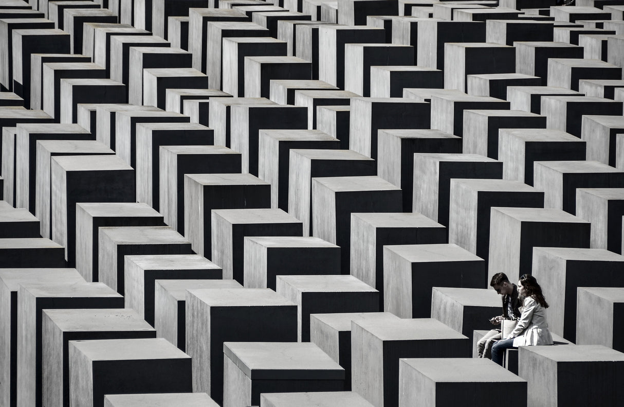 Holocaust Memorial Poster och Canvastavla