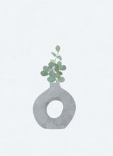 Scandi Japandi House plant 2 Poster och Canvastavla