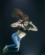underwater artistic portrait shooting Poster och Canvastavla