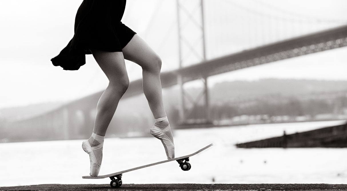 Skater Girl Poster och Canvastavla