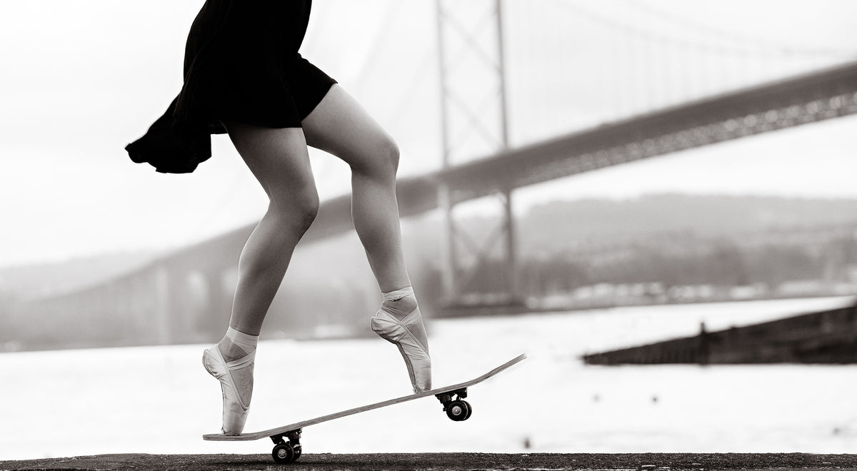 Skater Girl Poster och Canvastavla