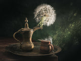 Moon coffee Poster och Canvastavla