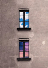Morning and Night Windows Poster och Canvastavla