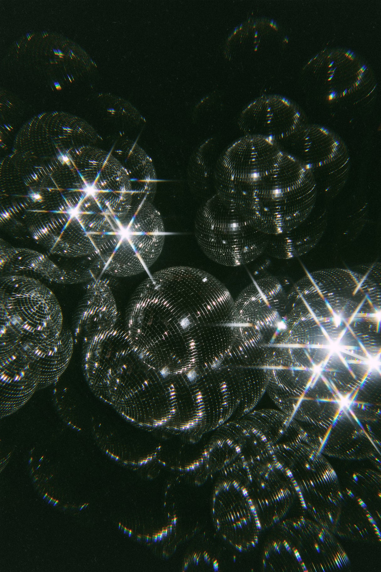 Disco Kaleidoscope - Portrait Poster och Canvastavla