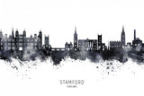 Stamford England Skyline Poster och Canvastavla