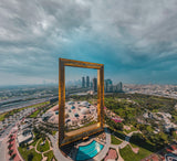 Dubai skyline Poster och Canvastavla
