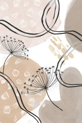 Neutral Beige-1 Poster och Canvastavla