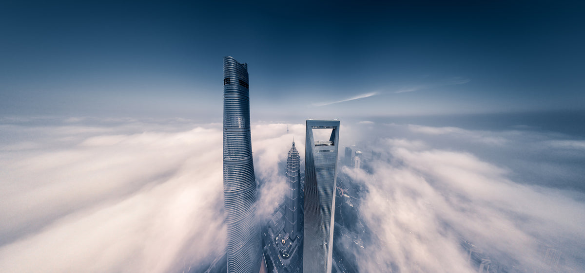 Shanghai Tower Poster och Canvastavla
