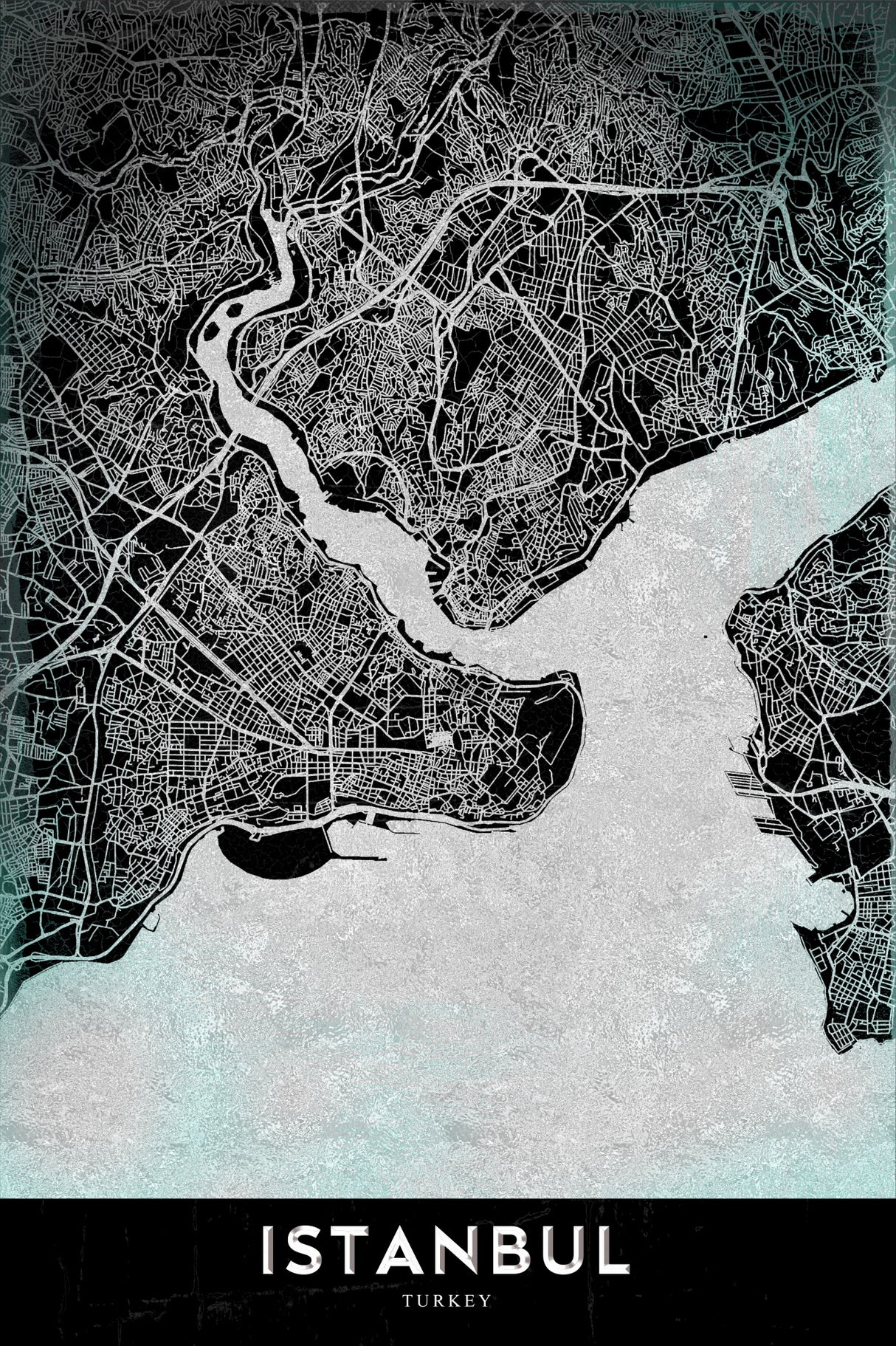 ISTANBUL Poster och Canvastavla