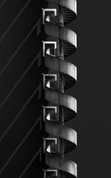 Old fire escape Stairway Poster och Canvastavla