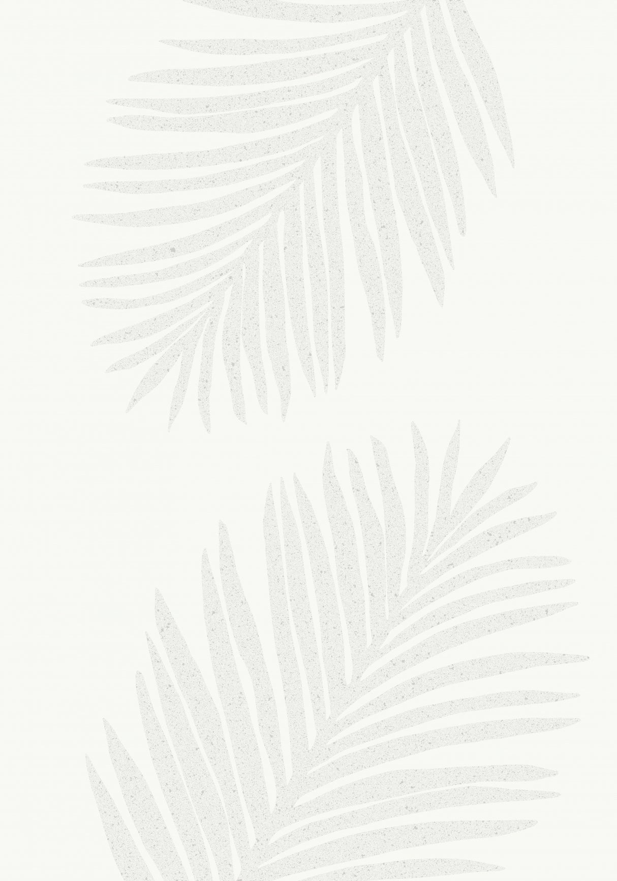 PALM LEAF 13 GRAY PATTERN Poster och Canvastavla