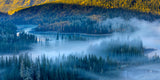 Morning fog in the Magic Bay Poster och Canvastavla