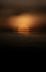 Lagoon sunset Poster och Canvastavla