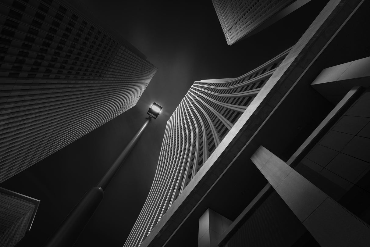 Tokyo Architecture Poster och Canvastavla