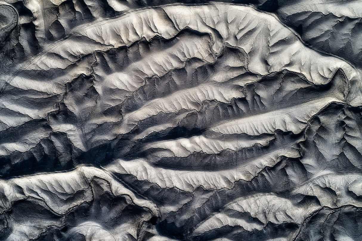 Texture of Badlands Poster och Canvastavla