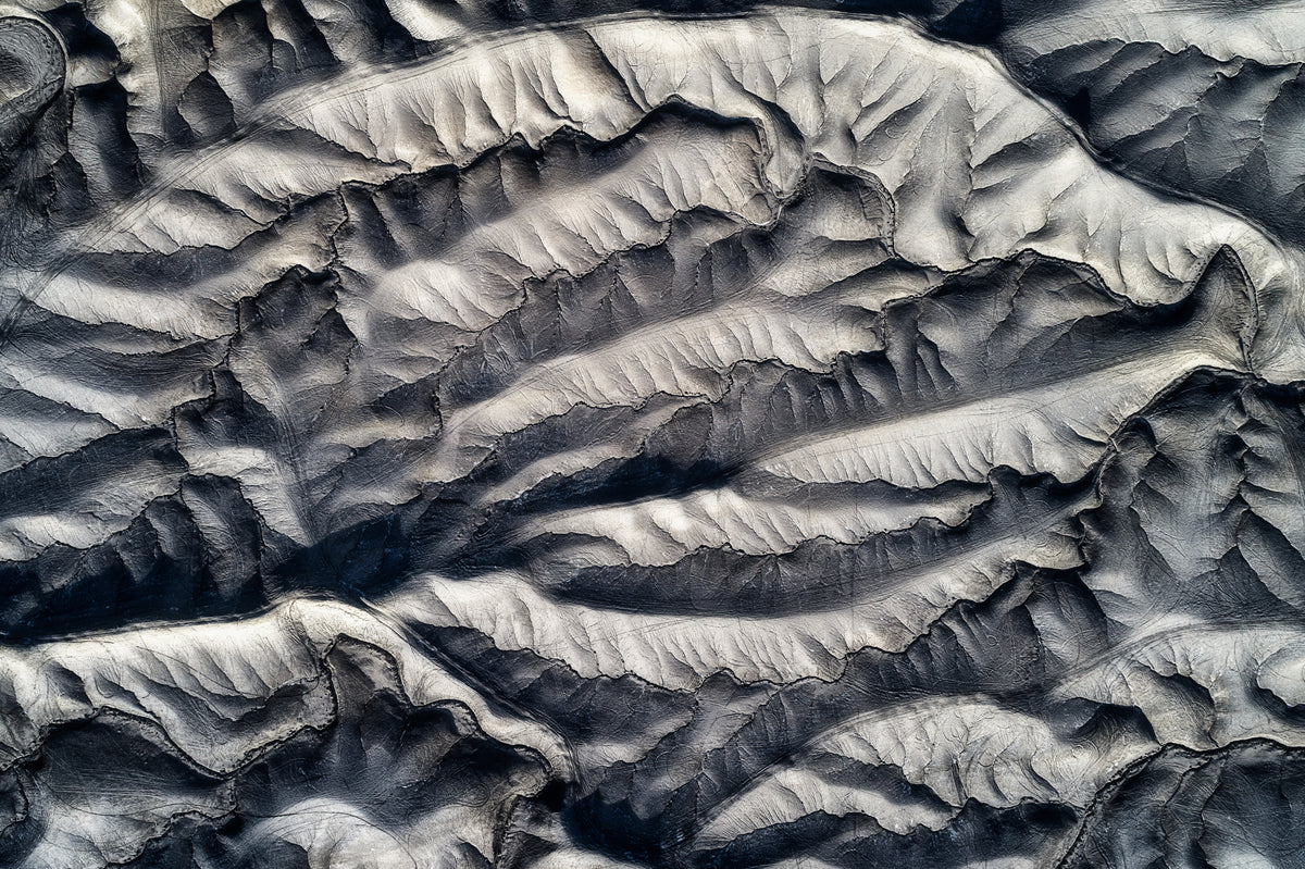 Texture of Badlands Poster och Canvastavla