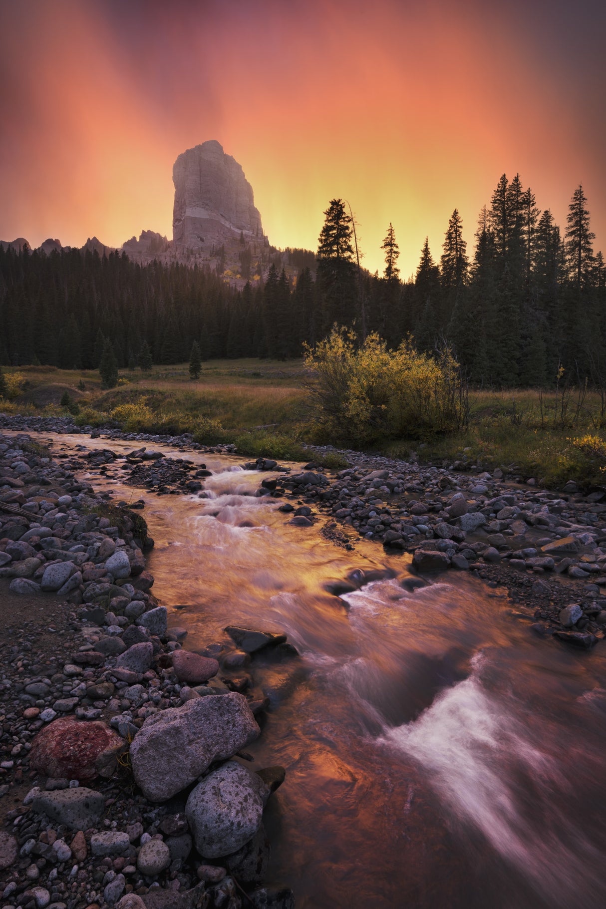 Chimney Rock Poster och Canvastavla