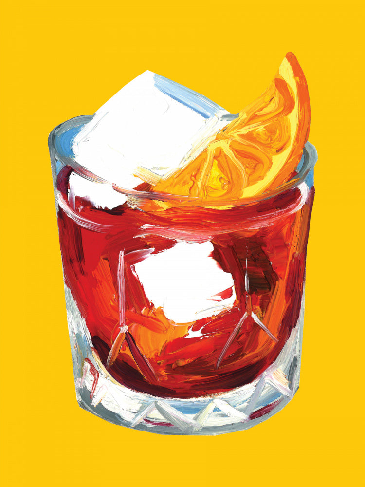 Negroni On Sunshine Poster Kitchen poster eller kökstavla