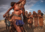 The Himba Dance Poster och Canvastavla