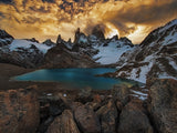 Mount Fitz Roy Poster och Canvastavla
