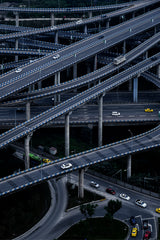 Flyover Poster och Canvastavla