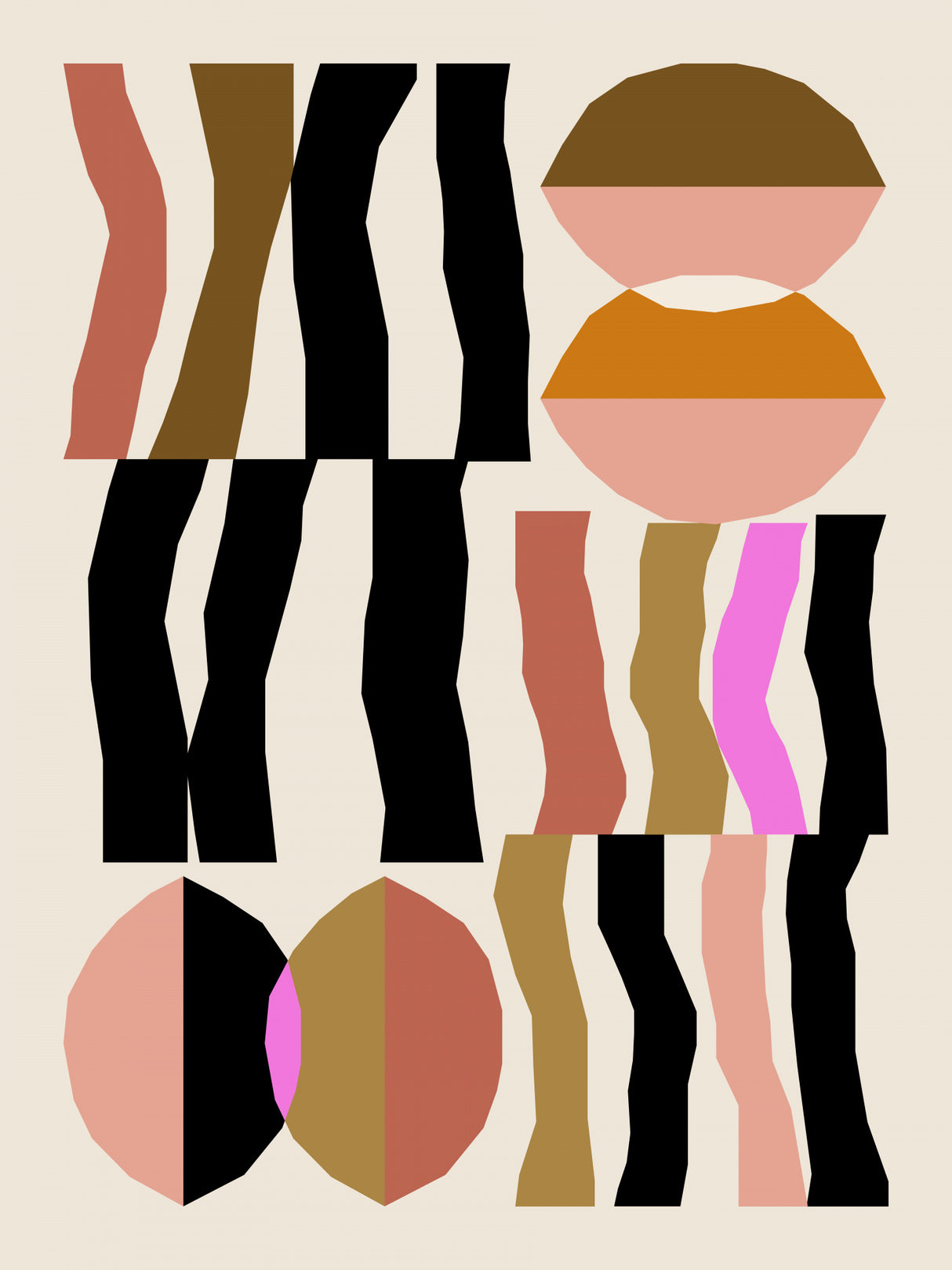 Abstract composition 26 Poster och Canvastavla