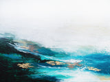 Verdant Wave Poster och Canvastavla
