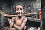 Girl from Dhaka slum Poster och Canvastavla