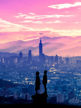 Anime Love Poster och Canvastavla