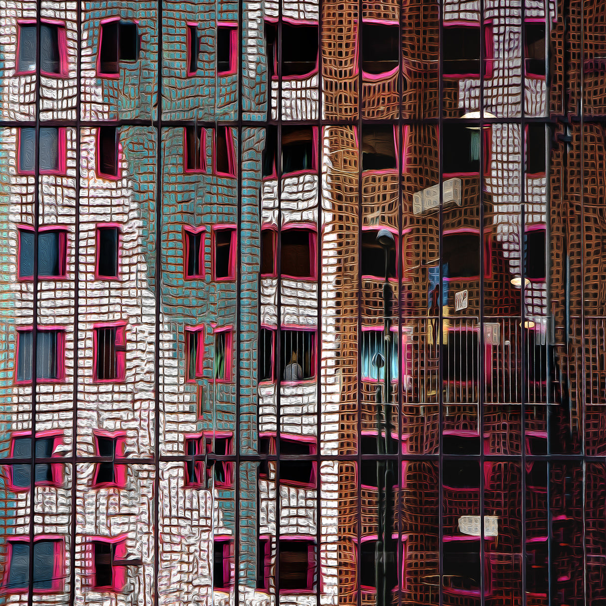 the trapped illusion Poster och Canvastavla