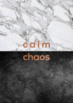 Calm Chaos Poster och Canvastavla